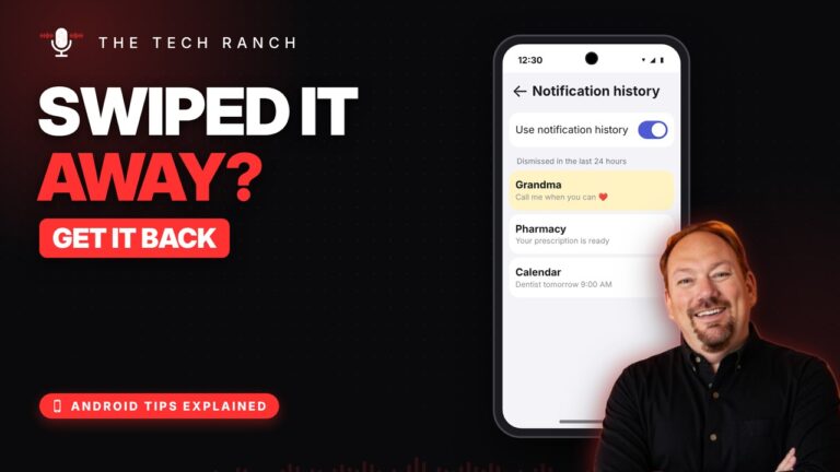 Get Back a Notification You Swiped Away on Android - The Tech Ranch