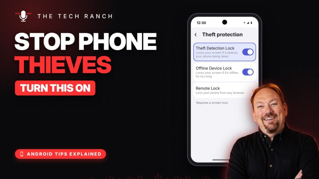 Make Your Android Phone Lock Itself If It's Snatched - The Tech Ranch