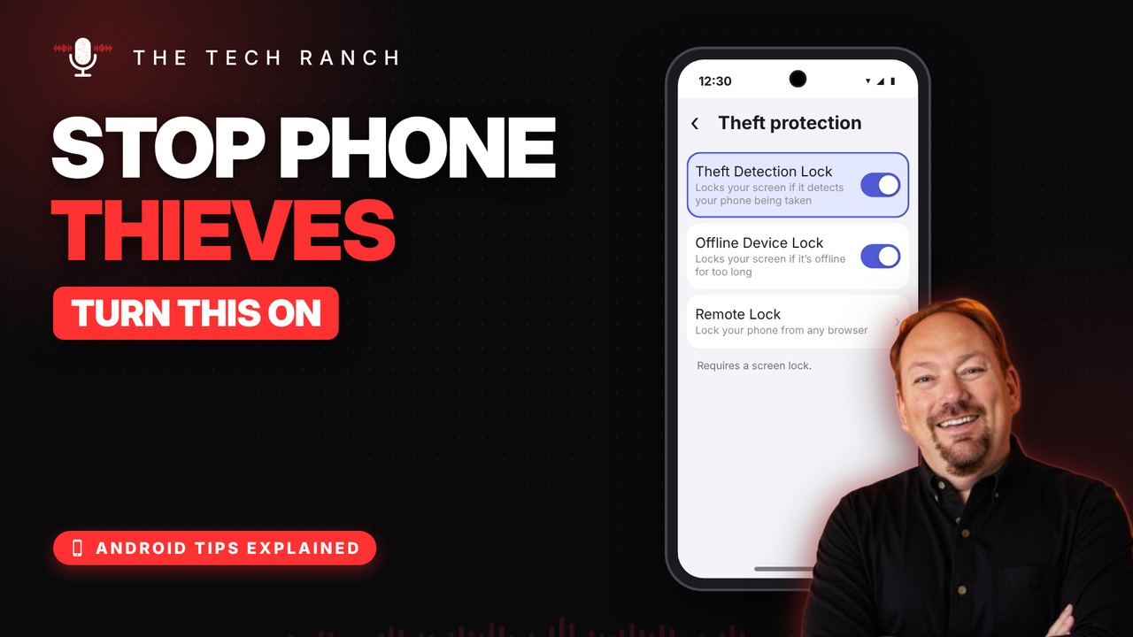 Make Your Android Phone Lock Itself If It's Snatched - The Tech Ranch