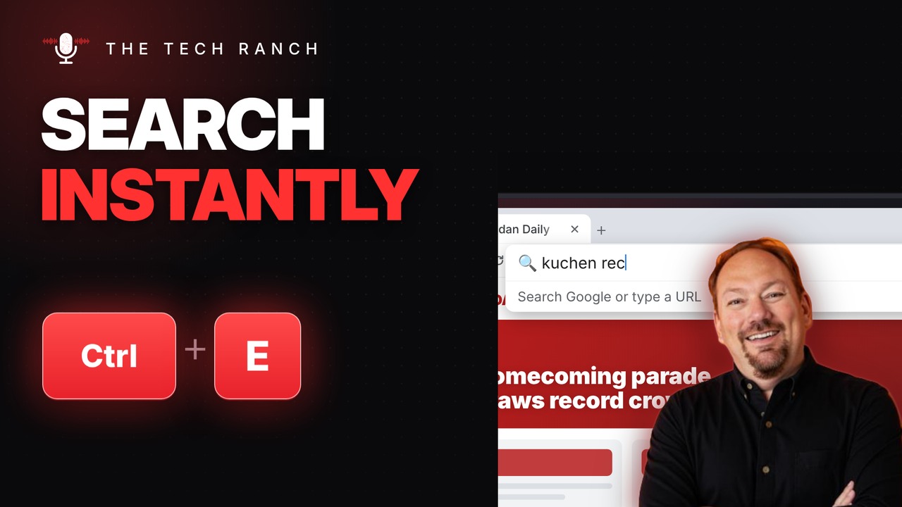 Search Google from Any Page: Ctrl + E (or Ctrl + K) in Chrome - The Tech Ranch