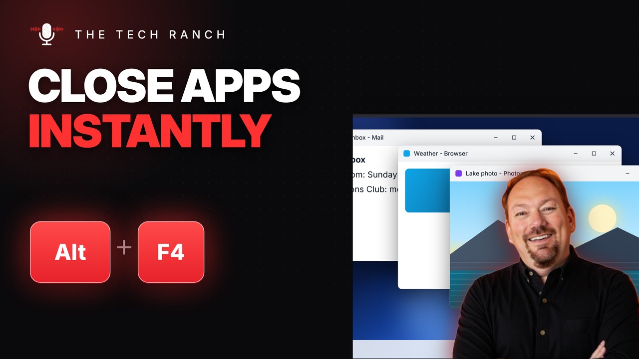 Close Any App Instantly: Alt + F4 (Windows) - The Tech Ranch