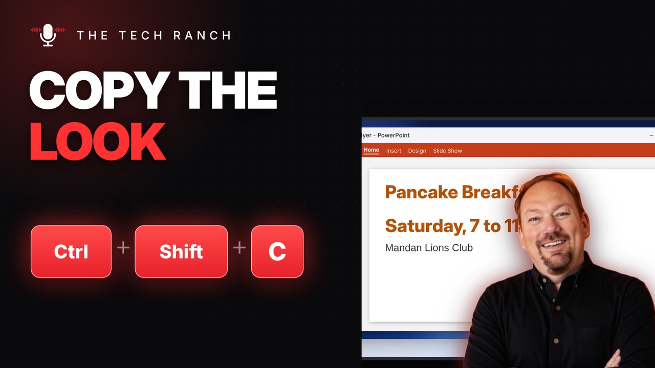 Copy the Look of Text in PowerPoint & Word: Ctrl + Shift + C / V - The Tech Ranch