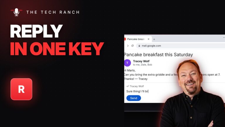 Reply to an Email in One Key in Gmail: R - The Tech Ranch