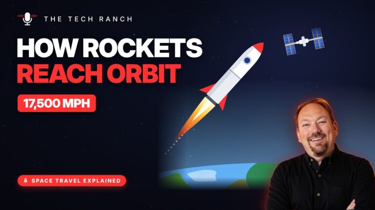 How Do Rockets Reach Orbit? Why Satellites Don't Fall Down - The Tech Ranch