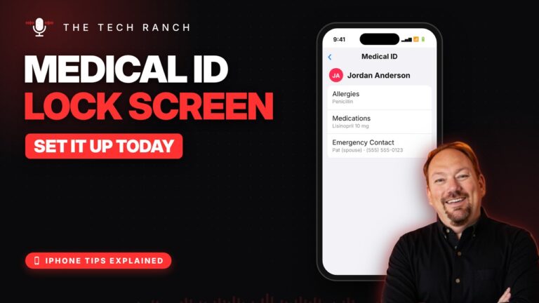 Set Up Medical ID on Your iPhone Lock Screen (It Could Save Your Life) - The Tech Ranch