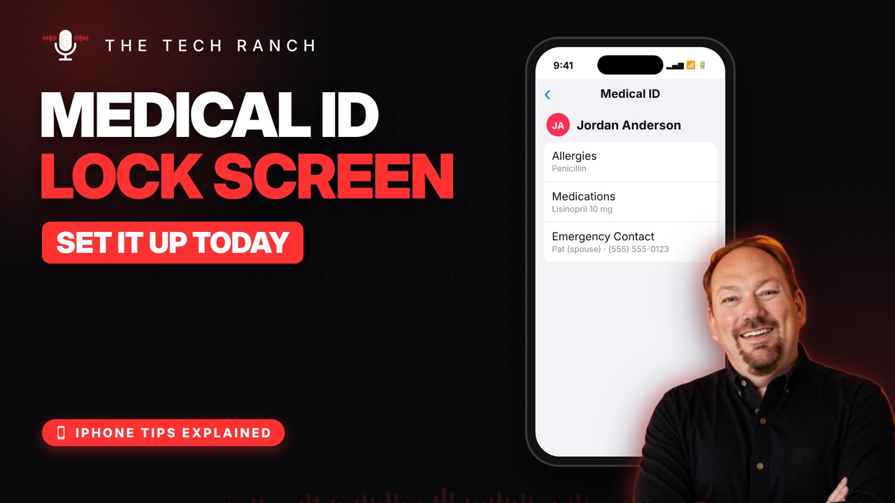 Set Up Medical ID on Your iPhone Lock Screen (It Could Save Your Life) - The Tech Ranch