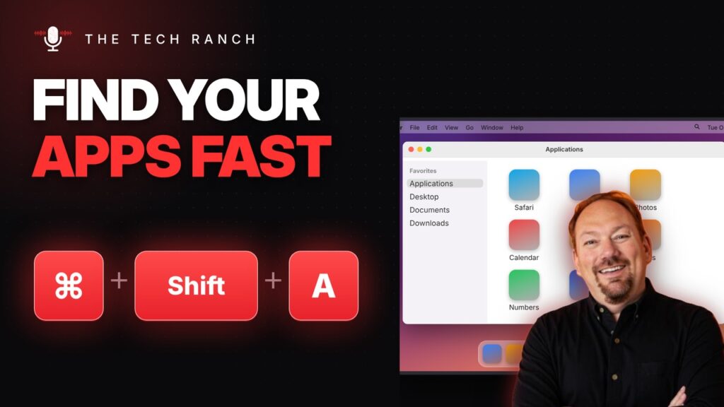 Open Your Mac's Applications Folder Instantly: Command + Shift + A - The Tech Ranch