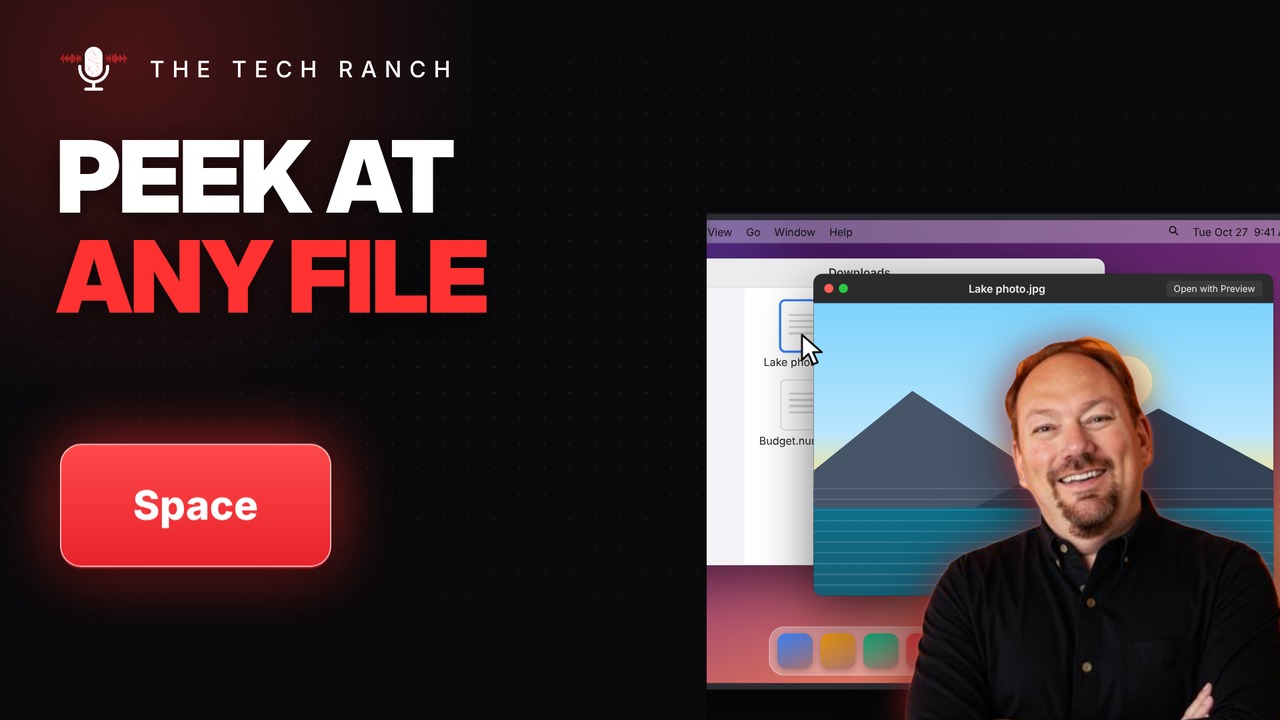 Preview Any File on a Mac Without Opening It: Space Bar (Quick Look) - The Tech Ranch