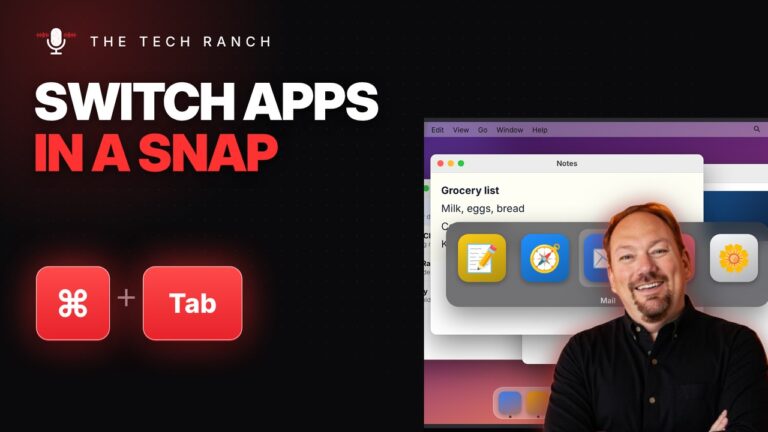 Switch Apps on a Mac: Command + Tab (and Command + `) - The Tech Ranch