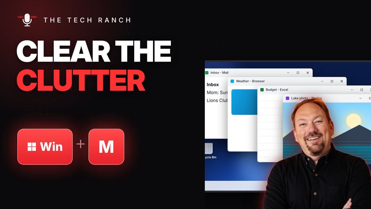 Minimize Every Window at Once: Windows Key + M - The Tech Ranch