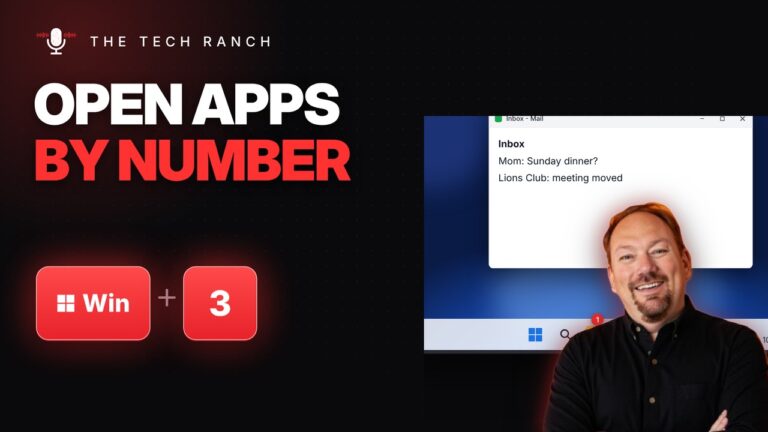 Open Taskbar Apps by Number: Windows Key + 1, 2, 3… - The Tech Ranch