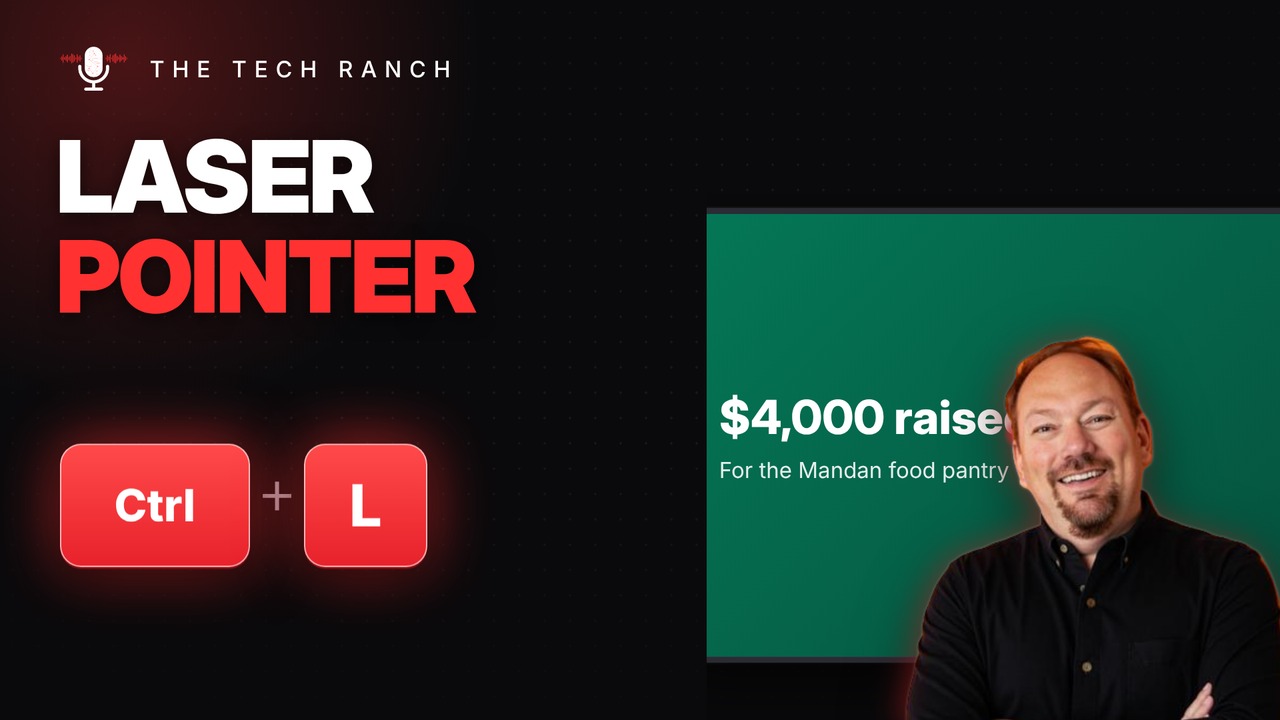 Turn Your Mouse into a Laser Pointer in PowerPoint: Ctrl + L - The Tech Ranch