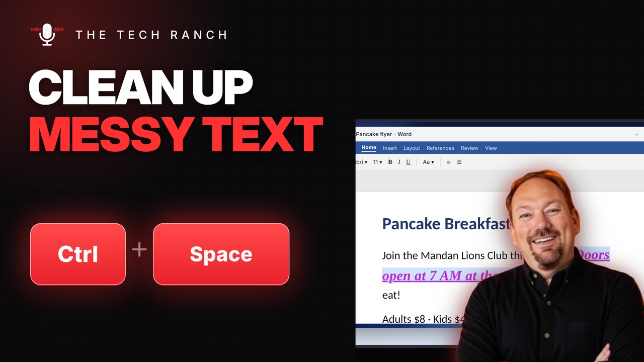 Clear Messy Formatting in Word Instantly: Ctrl + Space - The Tech Ranch